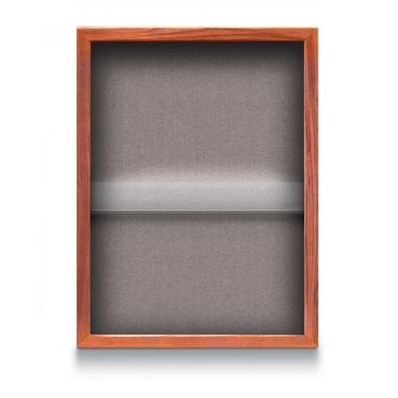 United Visual Products Indoor Enclosed Combo Board, 48"x36", Gold Frame/Green & Black UVCB4836G-GREEN-BLACK